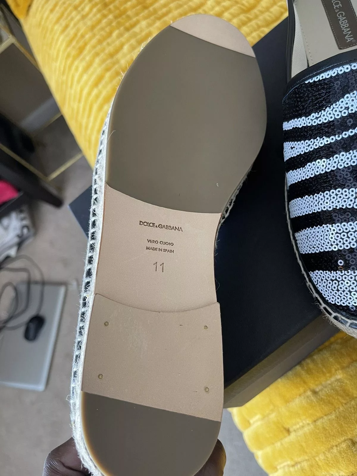 Dolce & Gabbana Slip Ons DOLCE & GABBANA ZEBRA PRINT SLIP ON Multi