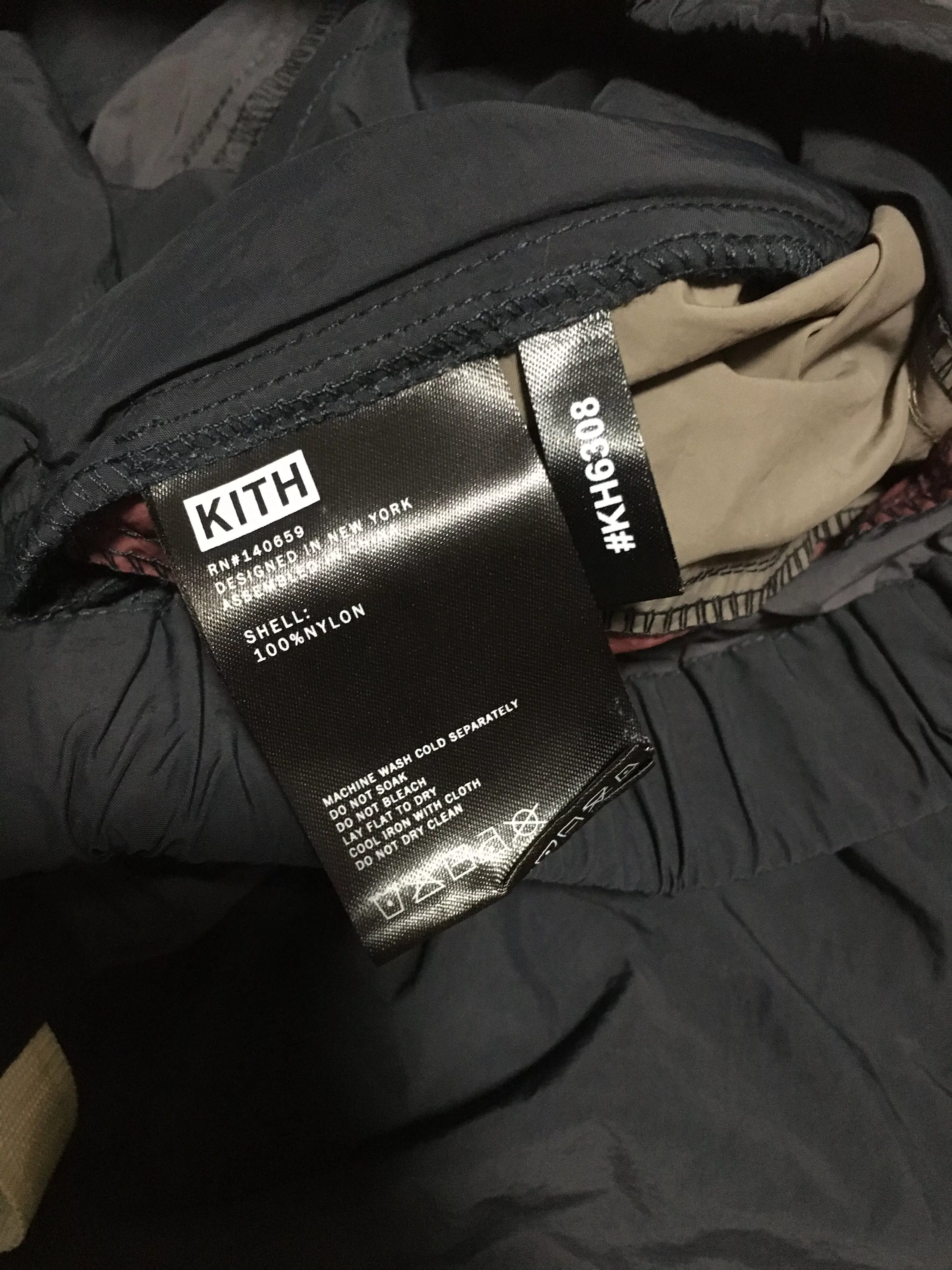 Kith Casual Pants Kith Colorblocked Trek Pants JP Exclusive Black