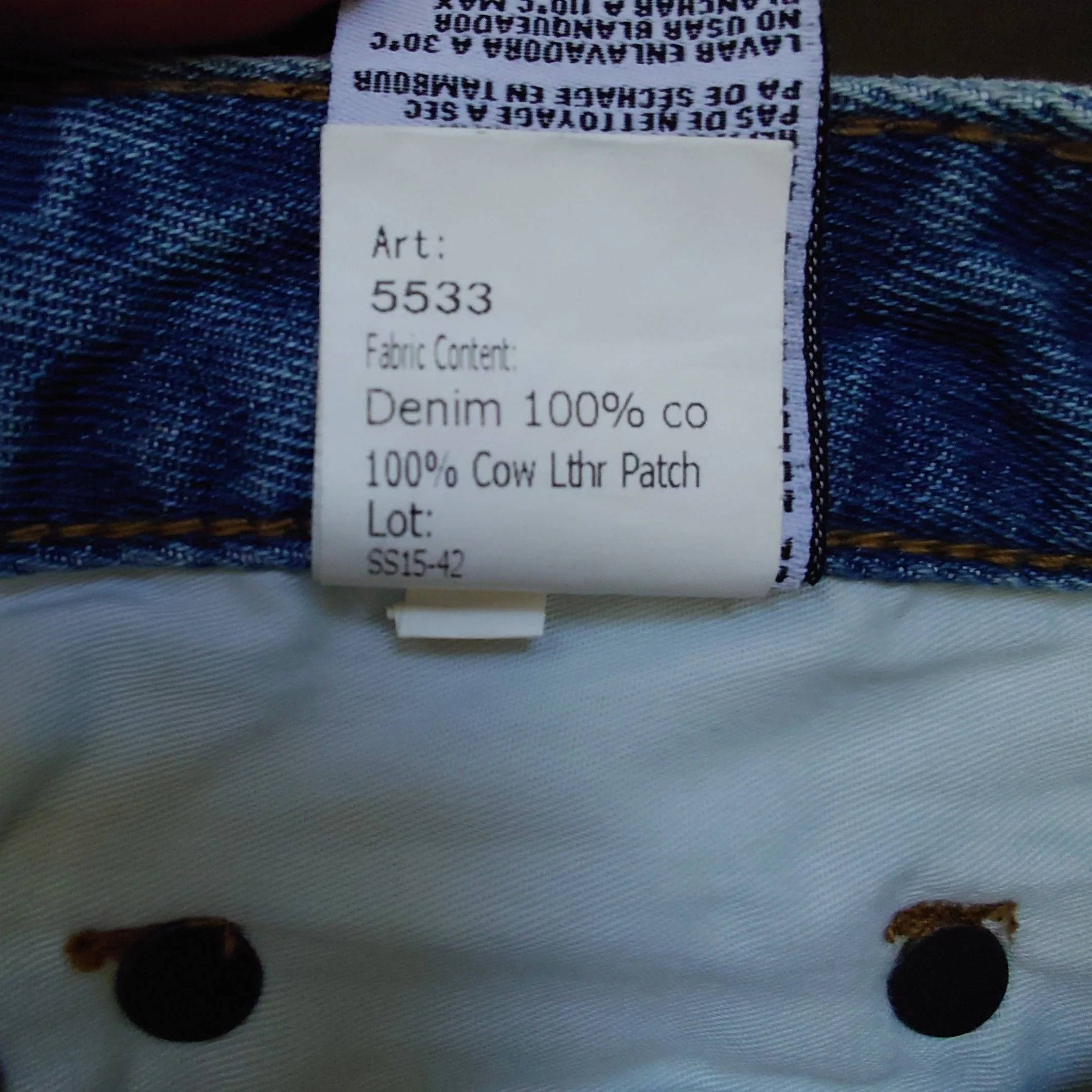R13 Jeans R13 x Levi's crossover jeans Multi