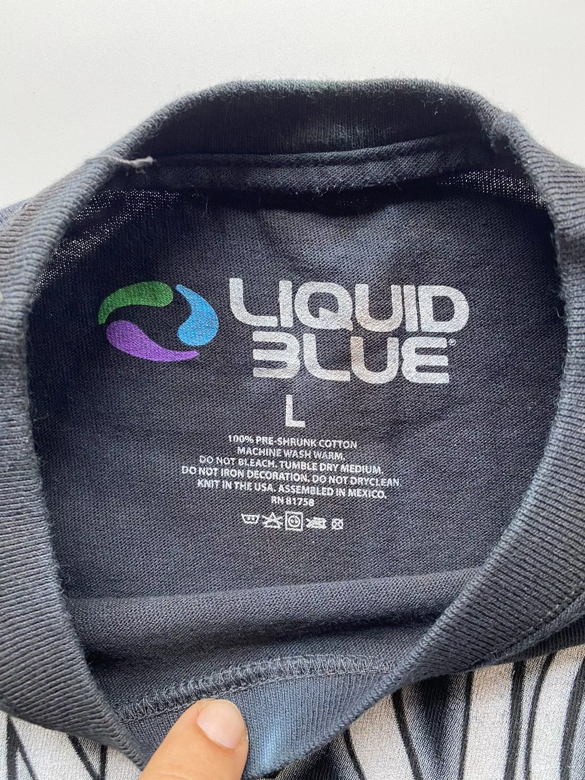 Liquid Blue Long Sleeve T Shirts Liquid Blue THE THREE STOOGES Multi
