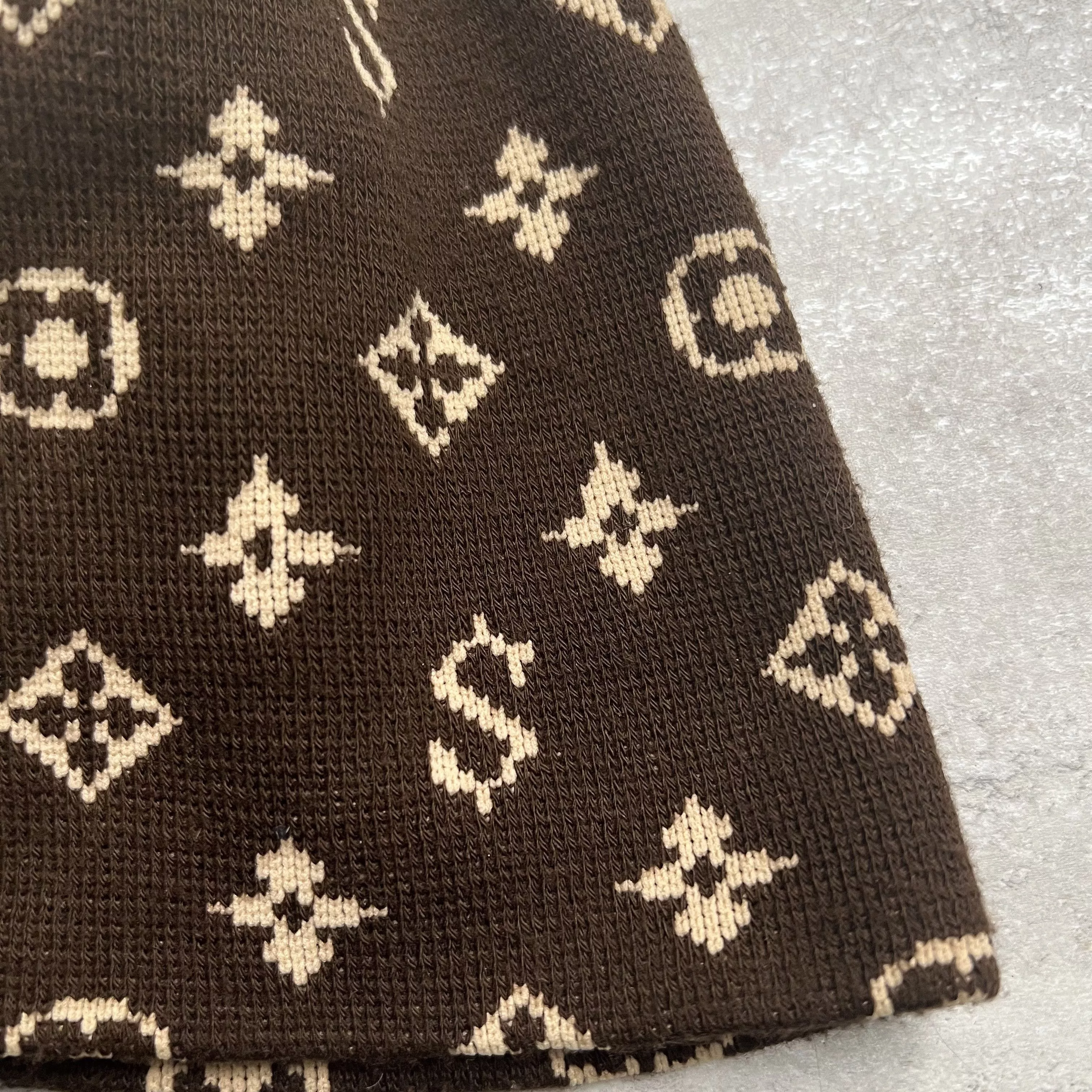 Supreme Hats OG 2001 Supreme Monogram LV Beanie Hats Multi