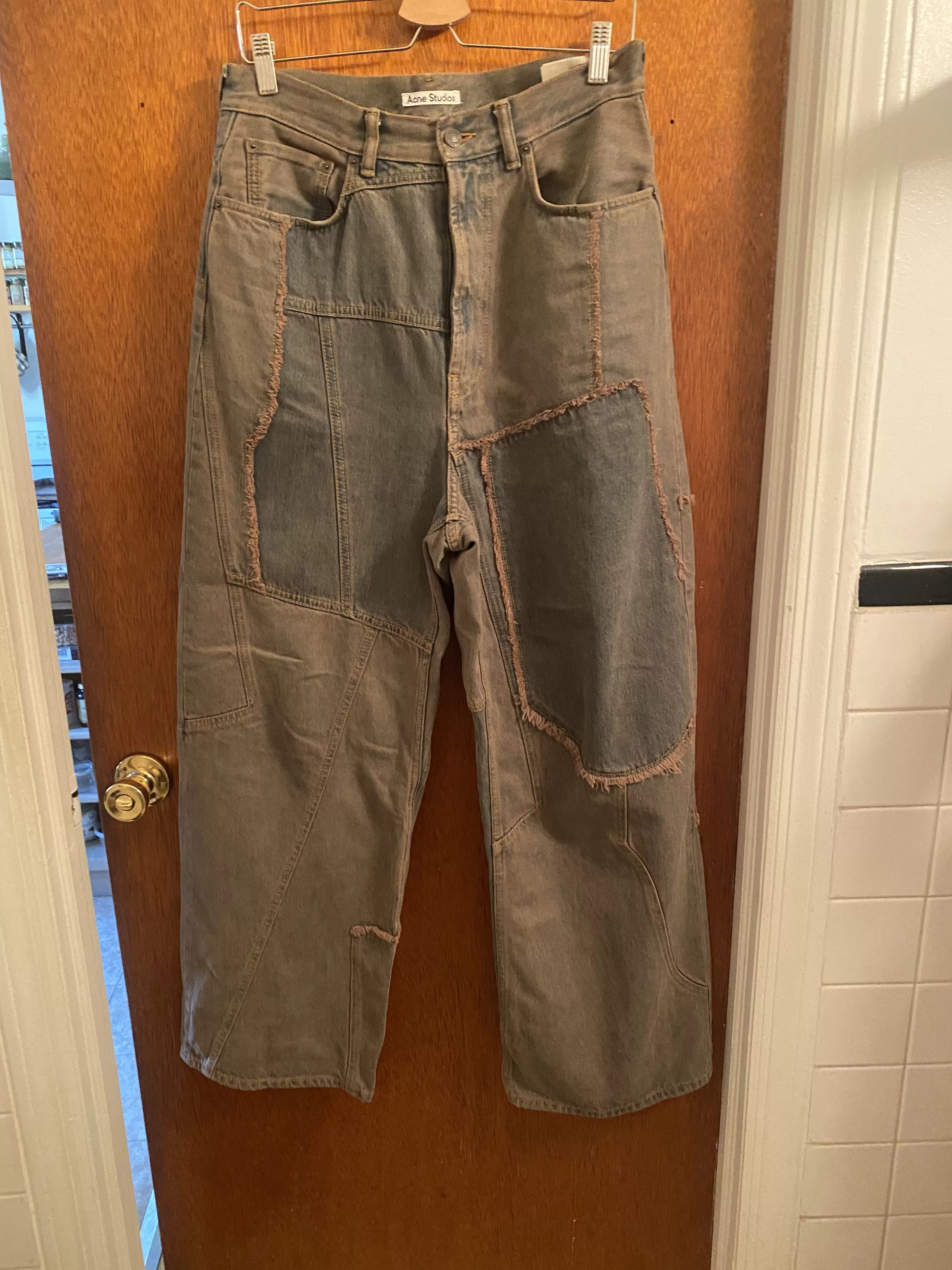 Acne Studios Denim Acne Studios Patchwork Denim Blue