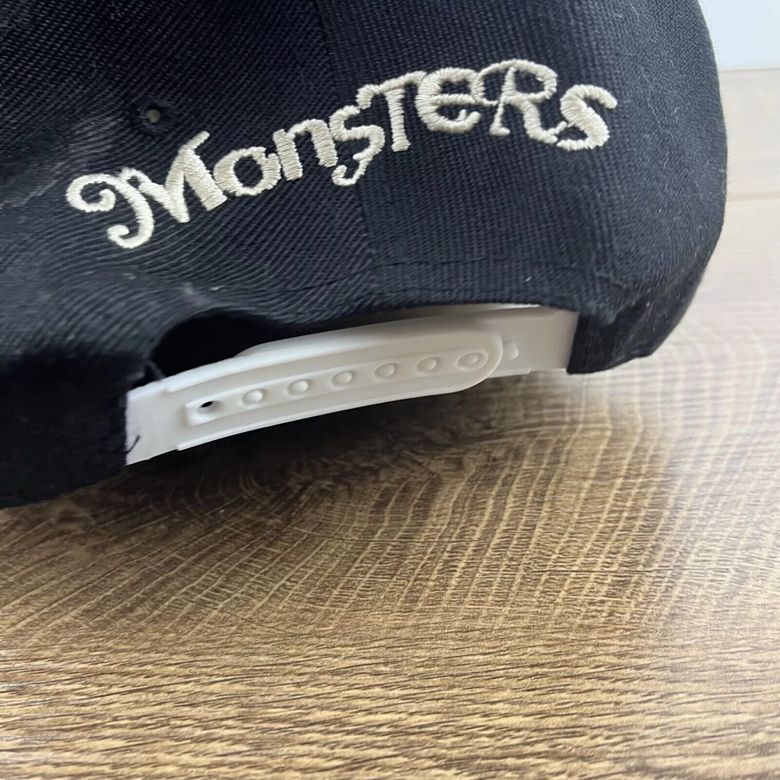 Other Hats Other Monsters Hat Monsters Snapback Hat Black Hat Adjustable Blac