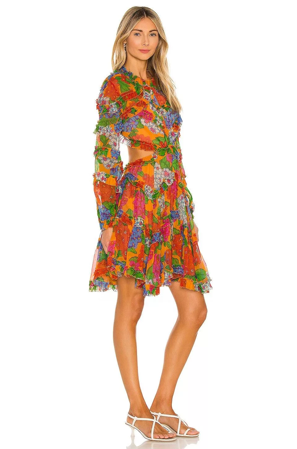 Zimmermann Mini Dresses Zimmermann RIDERS FRILL MINI DRESS Multi