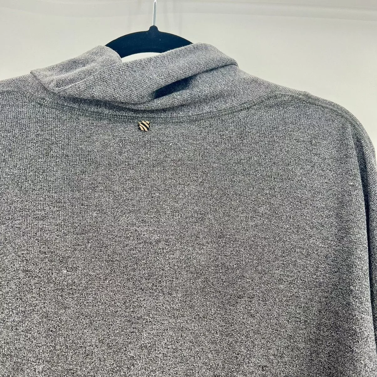 Billy Reid Sweaters Billy Reid Women Mock Neck Sweater Pullover Top Sweatshirt Gray