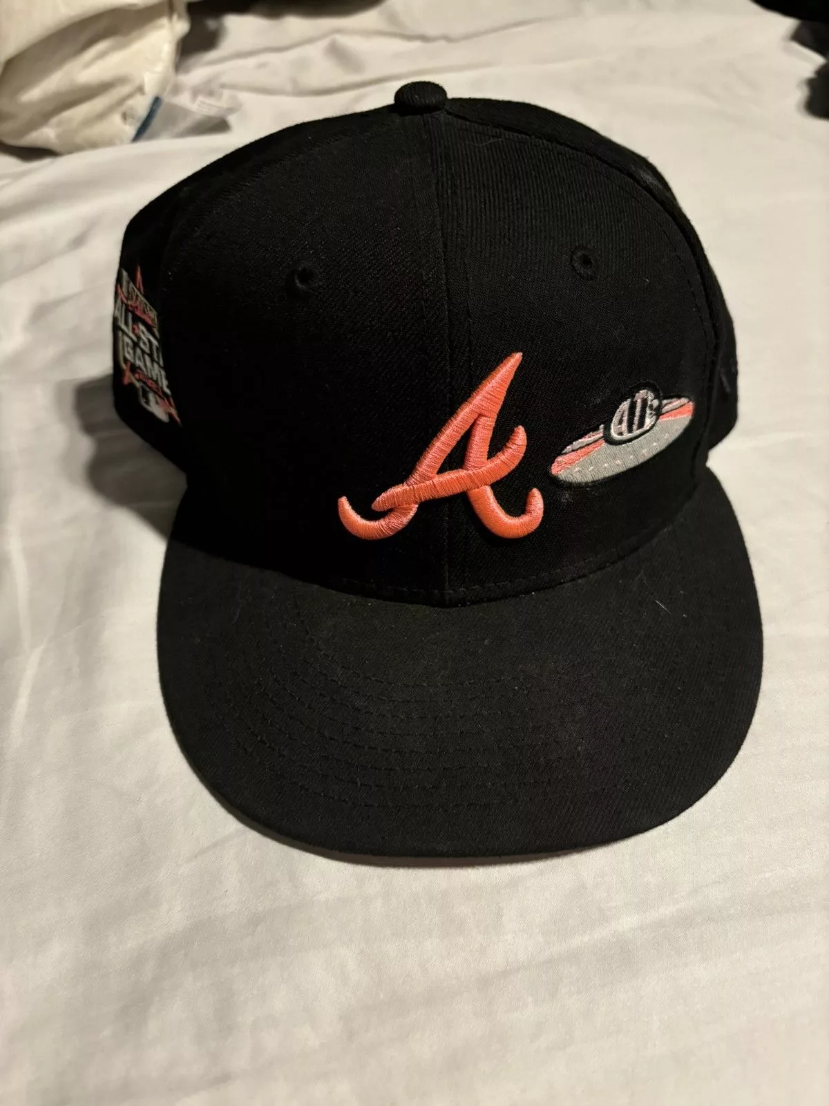 New Era Hats New Era Atlanta Braves Fitted Black