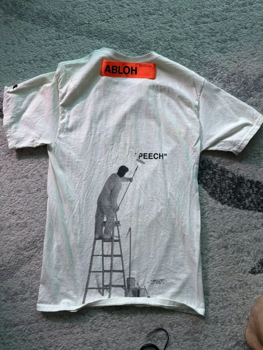 Virgil Abloh Short Sleeve T Shirts Virgil Abloh - Figures of Speech White