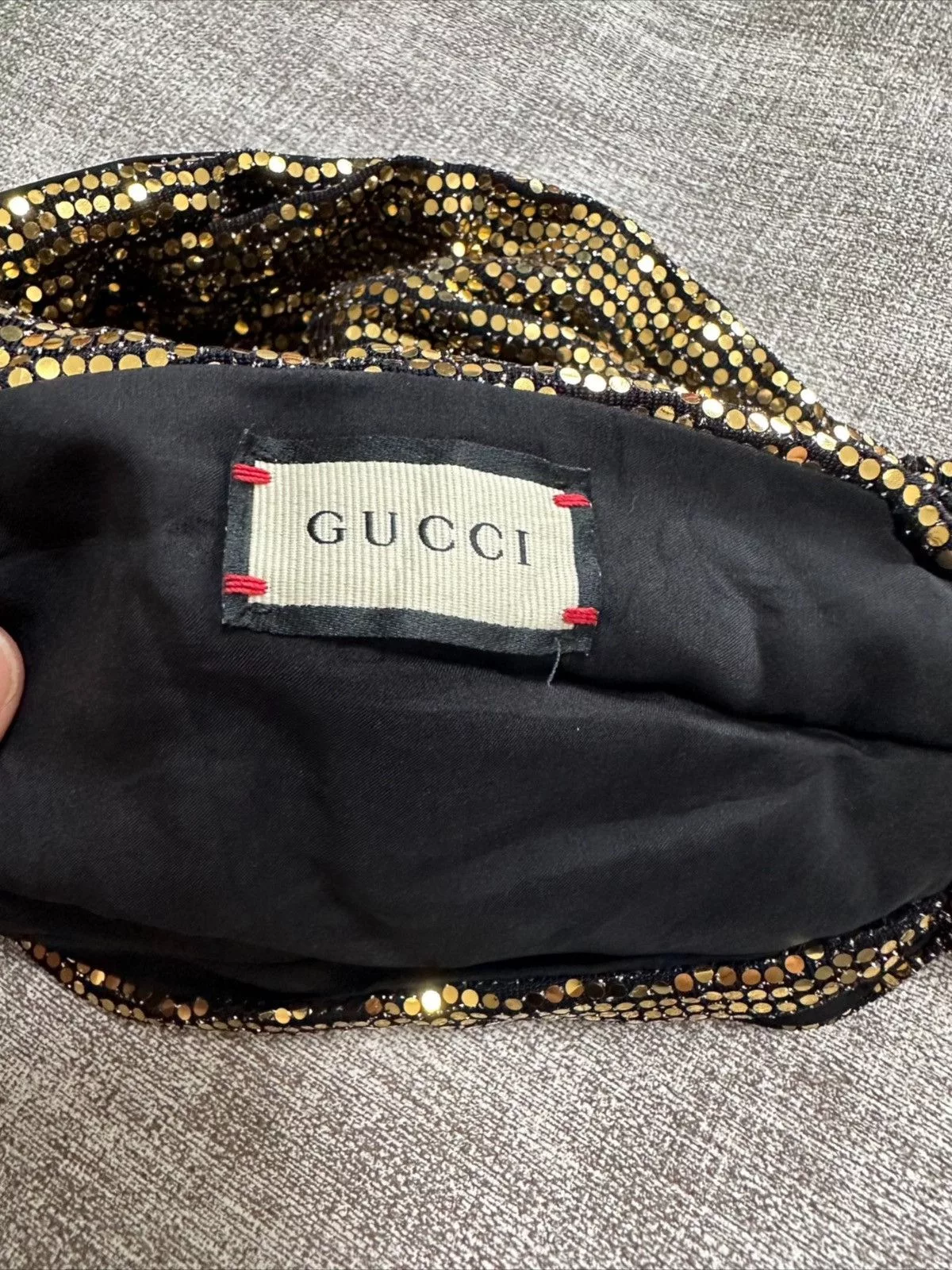 Gucci Hats Gucci headband Gold