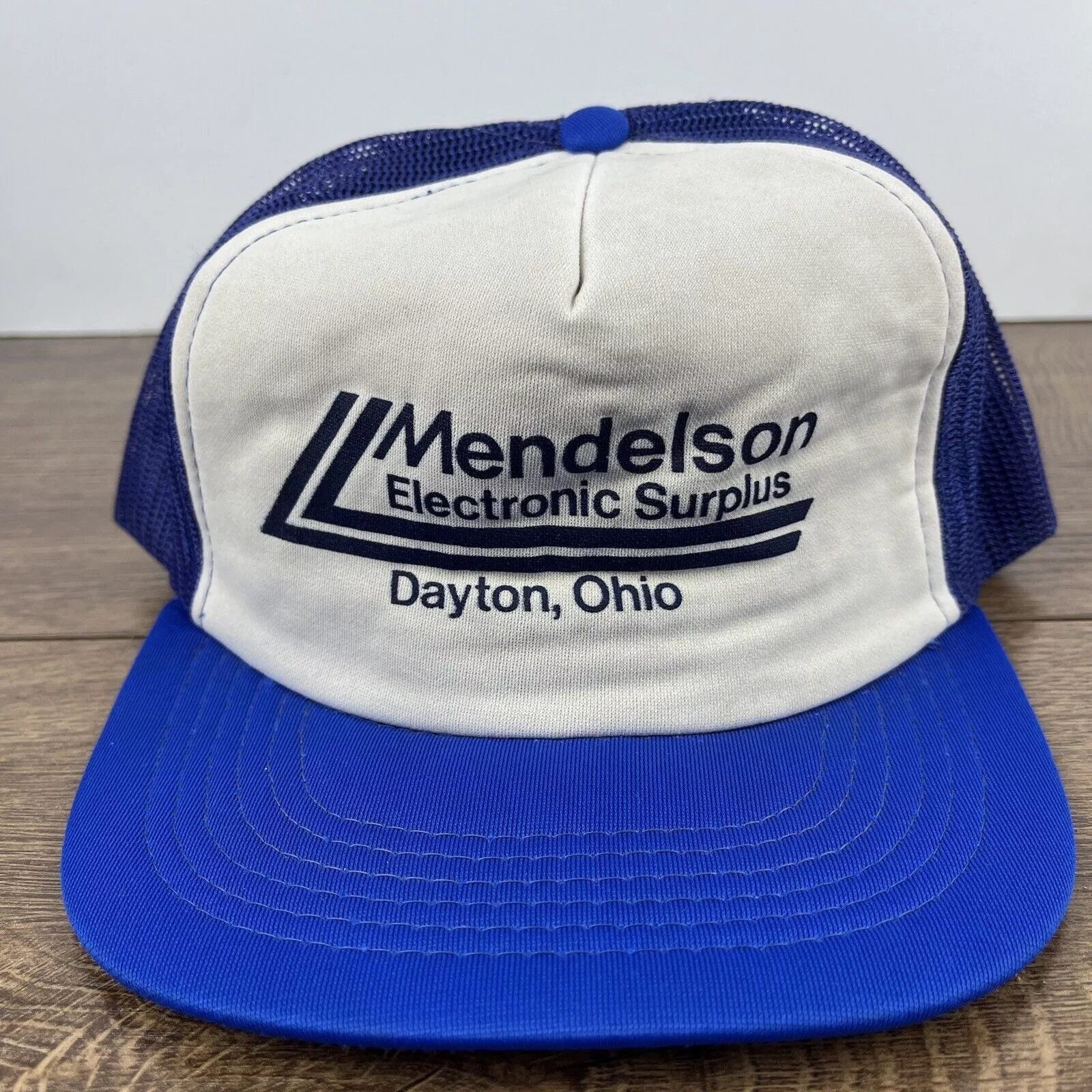 Other Hats Other Mendelson Electronic Surplus Blue Hat Snapback Adjustable Da