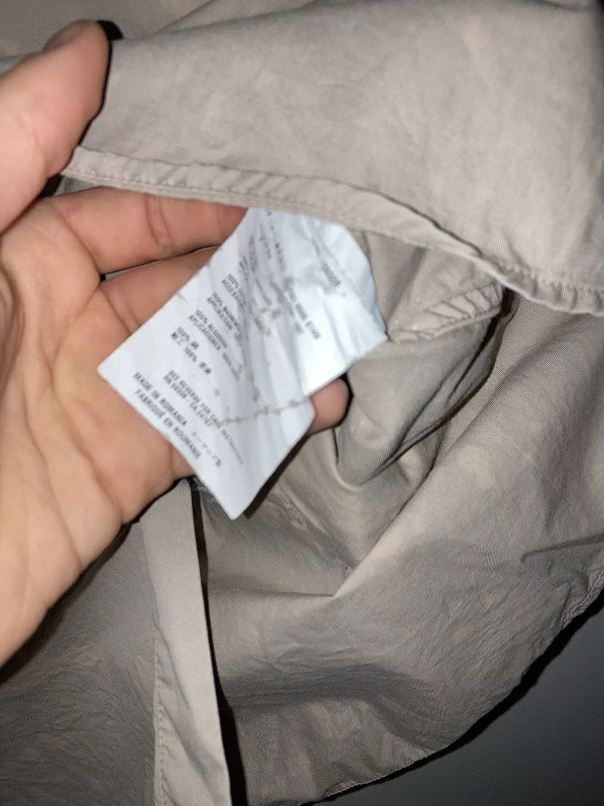 Prada Shirts Button Ups Prada SPOT CAMO CARGO SHIRT Brown