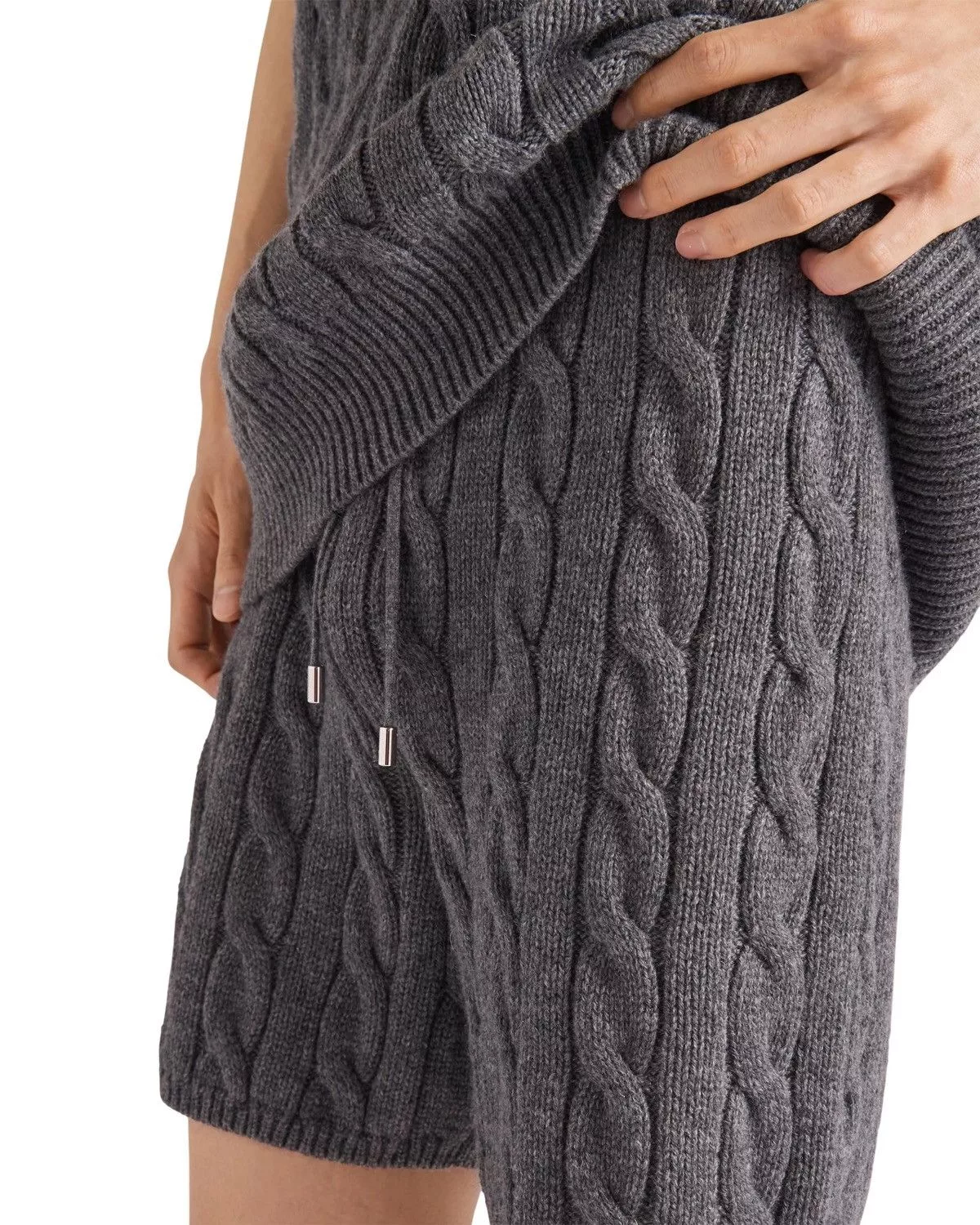 Prada Shorts $2.8k Prada Cashmere Shorts Gray
