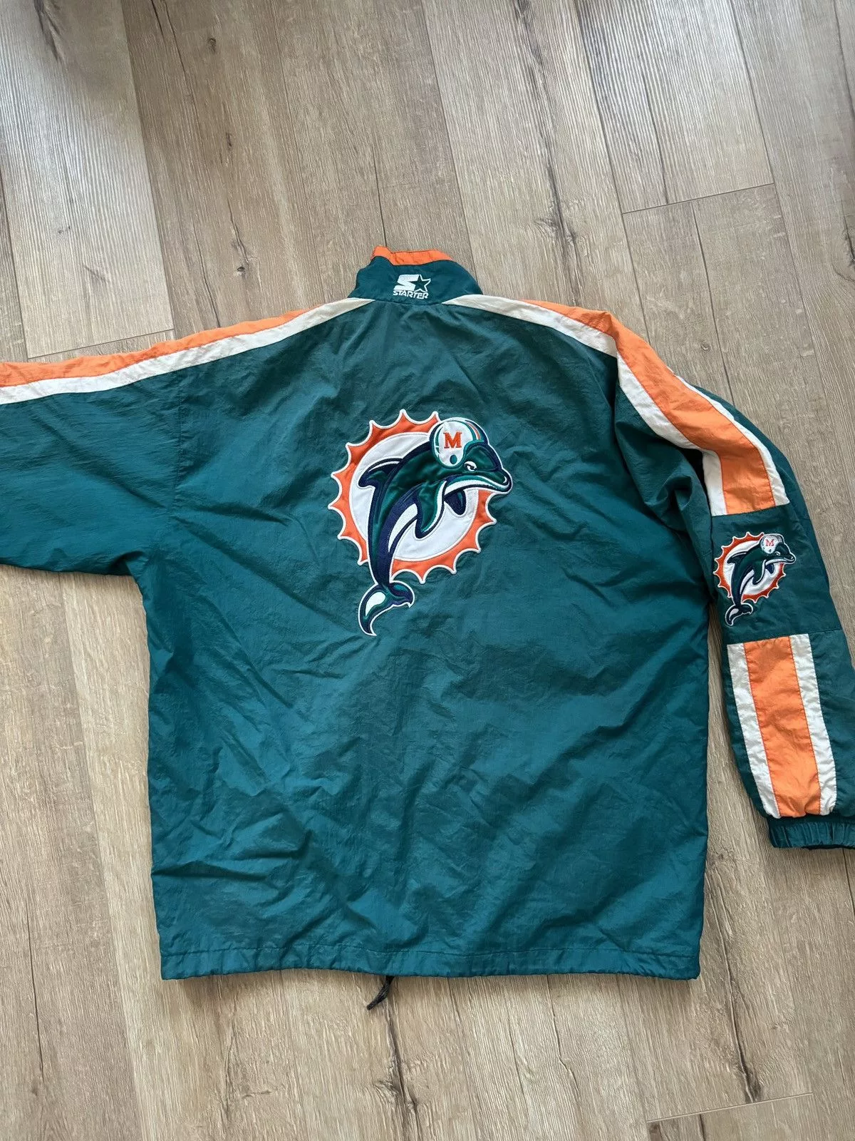 Starter Light Jackets Starter Dolphins jacket from the 90’s Green