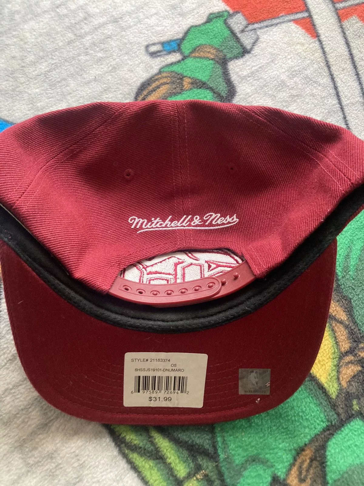 Mitchell & Ness Hats Denver Nuggets mitchell & ness Snapback Red