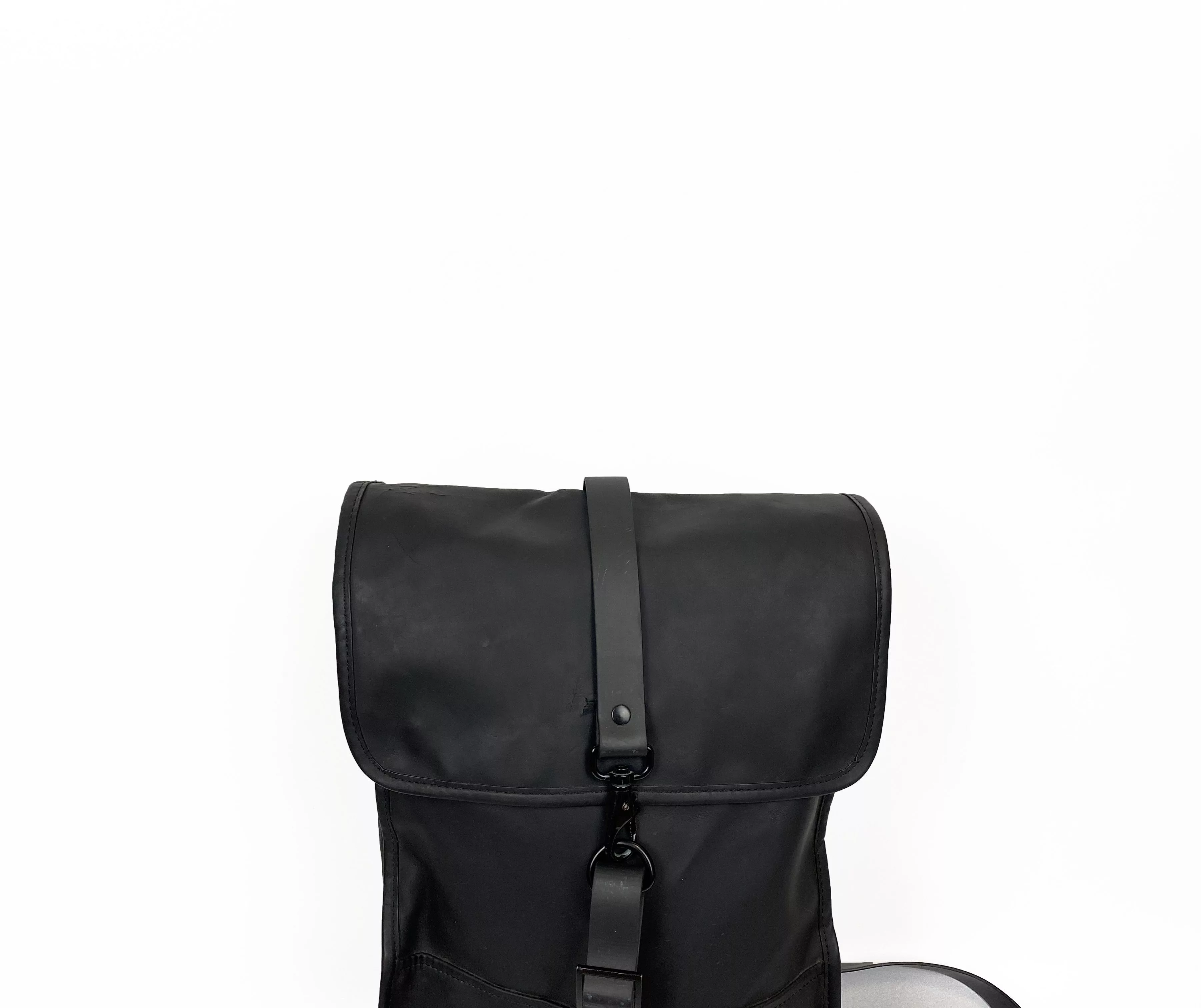 Rains Bags Luggage Rains Black Waterproof 13L Backpack