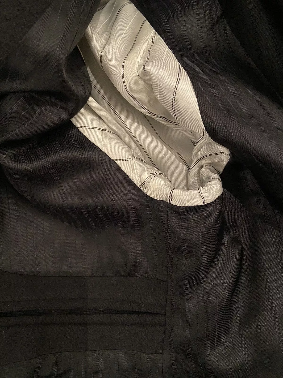 Raf Simons Vests Raf Simons A/W 1998-1999 Coat Black
