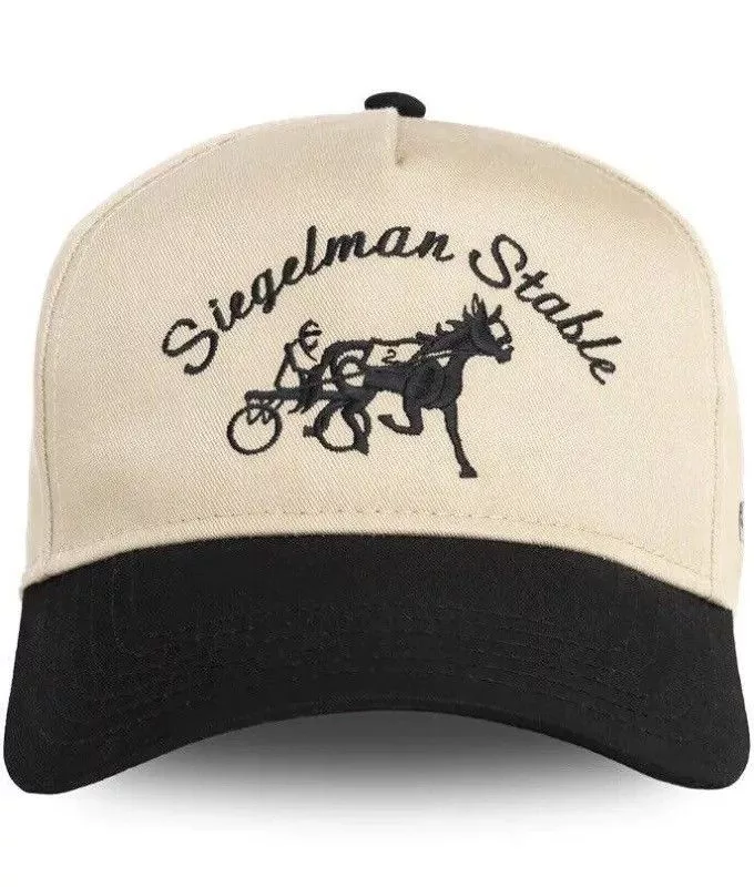 Siegelman Stable Hats Siegelman Stable Siegalman Stable Snapback Hat Two Tone Khaki Black
