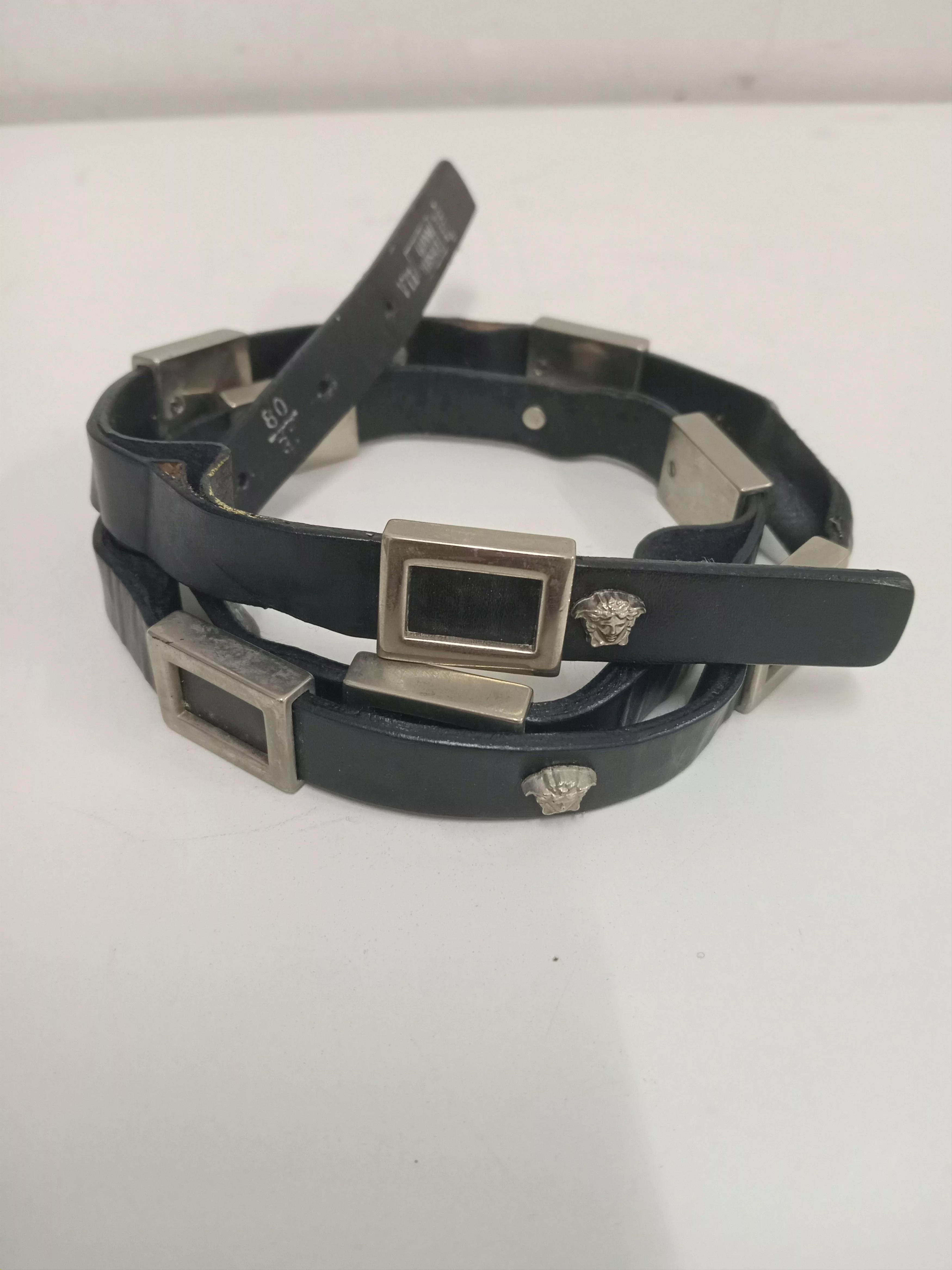 Versace Belts Vintage Gianni Versace Belt Black