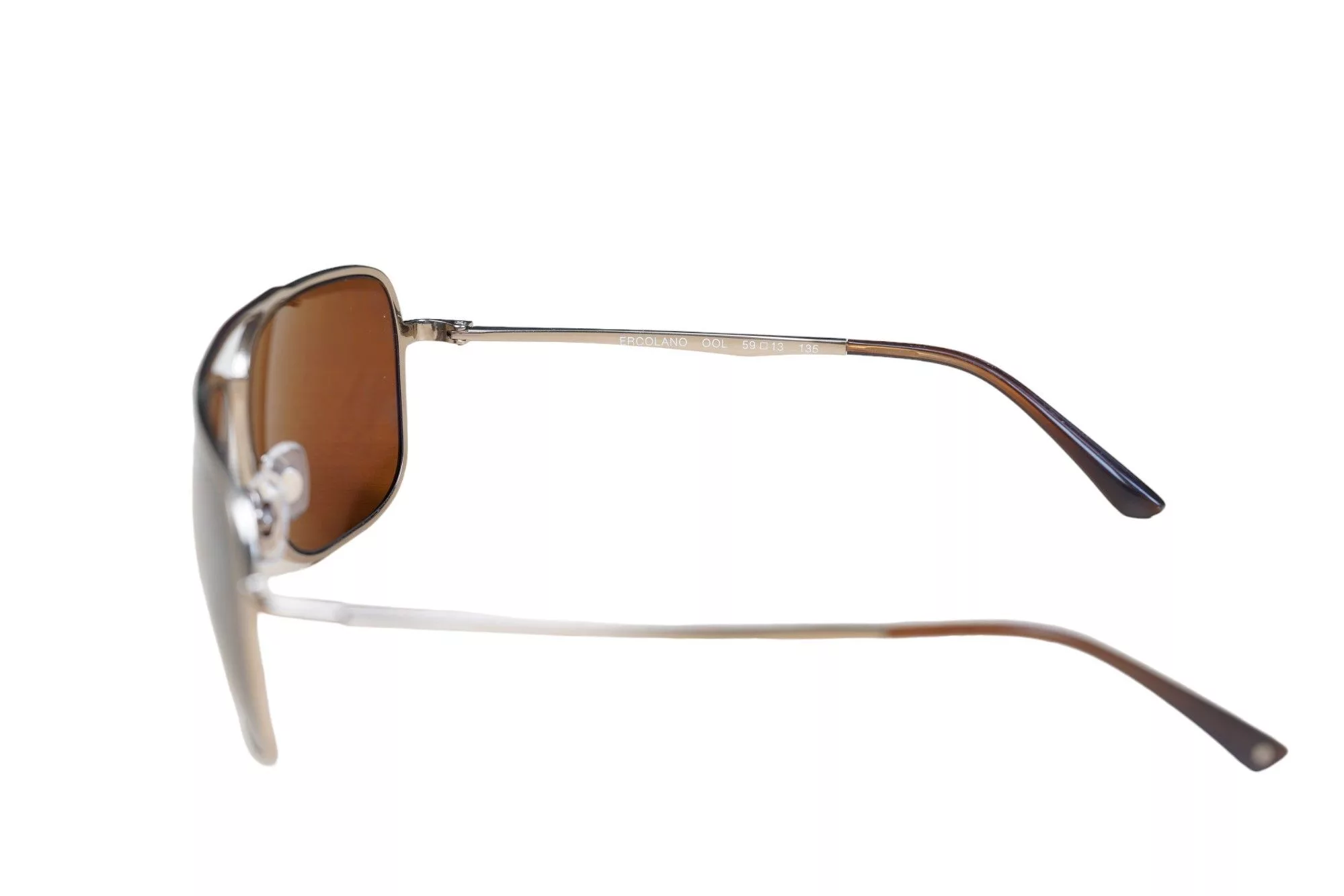 Kiton Glasses Kiton Sunglasses Titanium Gold Sunglasses ERCOLANO Aviator