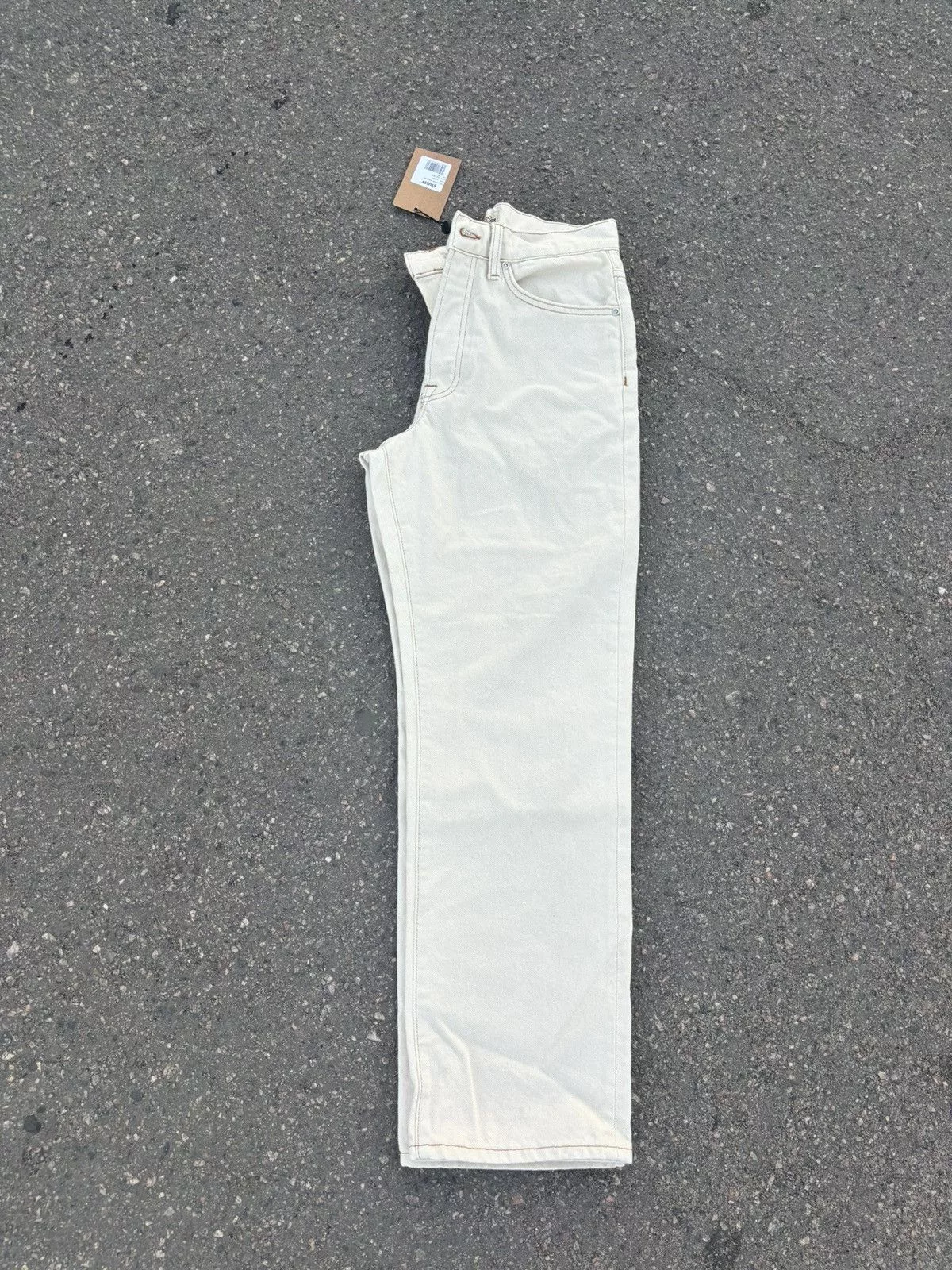 Japanese Brand Jeans Japanese Brand × Stussy Stussy Classic Jeans Model Track Pants Beige Streetwear