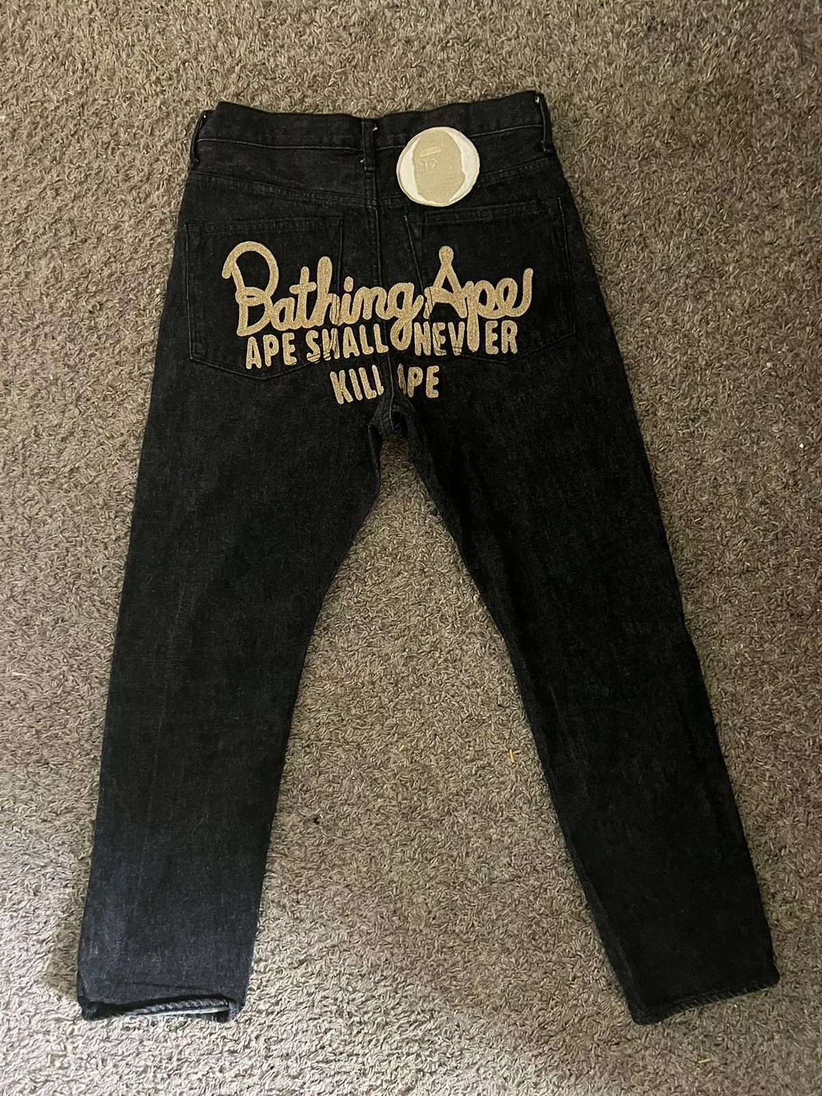 Bape Denim Bape 1999 Type-02 Regular Denim Black