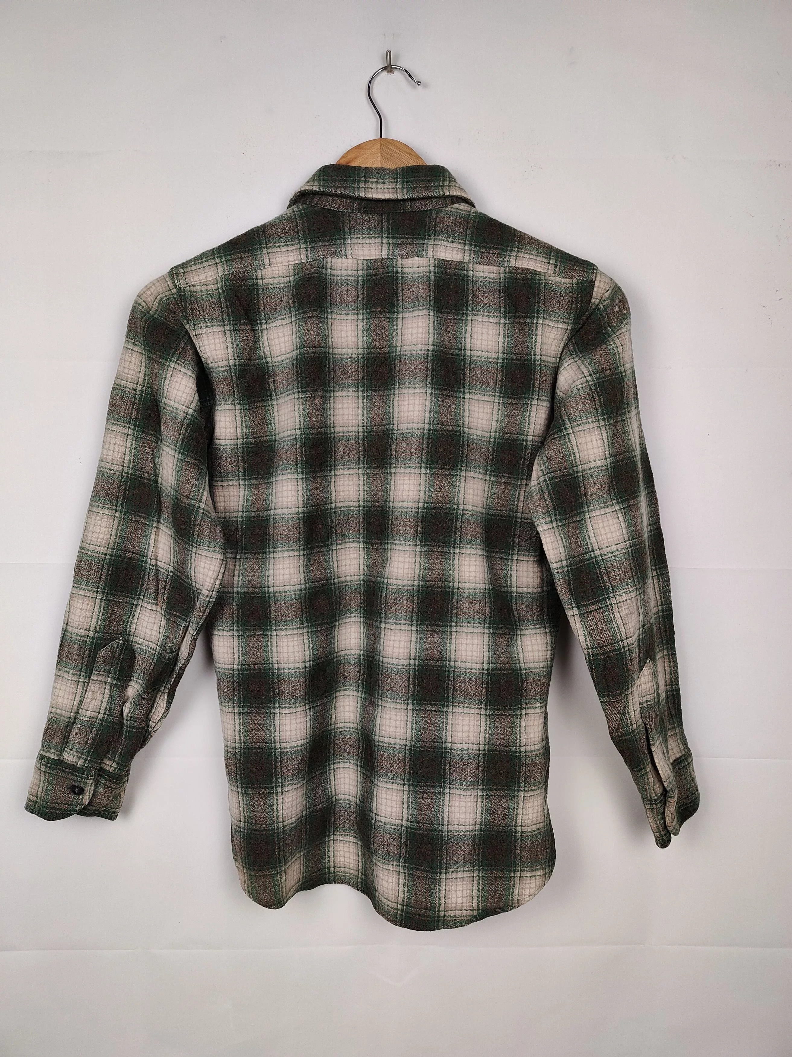 Pendleton Shirts Button Ups Pendleton × Vintage Vintage Pendleton Wool Flannel Shirt Green