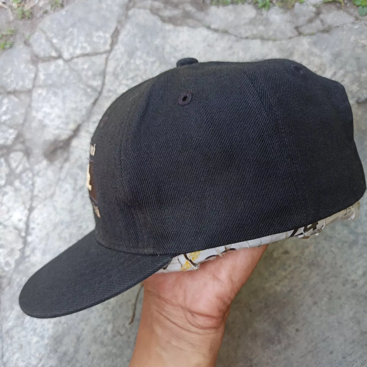 Hypebeast Hats Hypebeast Sick cubecode snapback hat Black