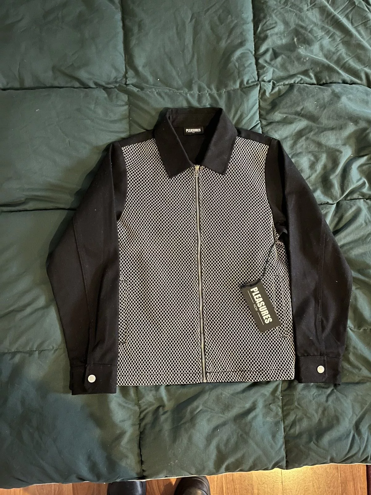 Pleasures Light Jackets Pleasures FLIRT WORK JACKET Black