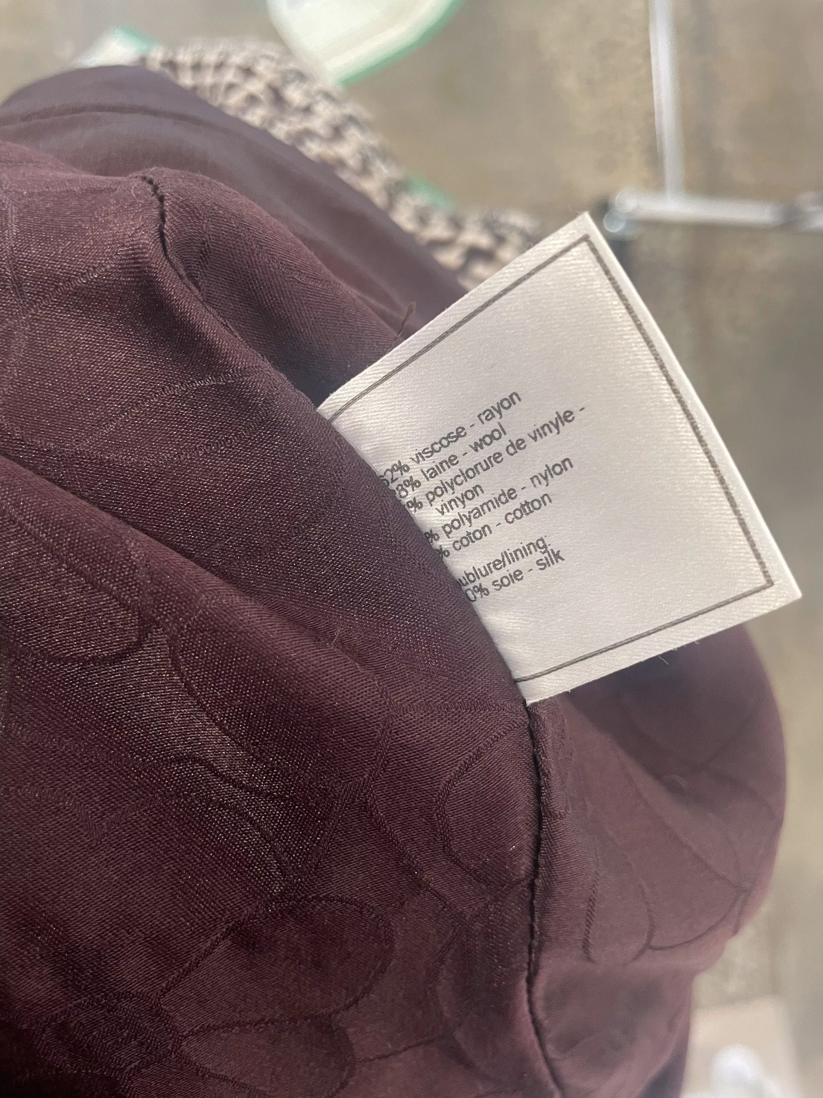 Chanel Jackets Chanel Brown Tweed Jacket Multi