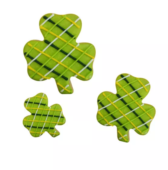 Shamrock 3 pc Cookie Cutter Set
