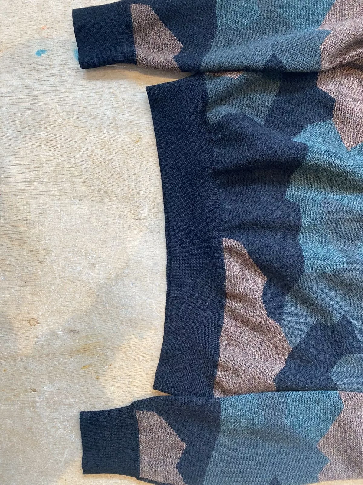Paul Smith Sweaters Knitwear Paul Smith Camo Sweater Size S Multi