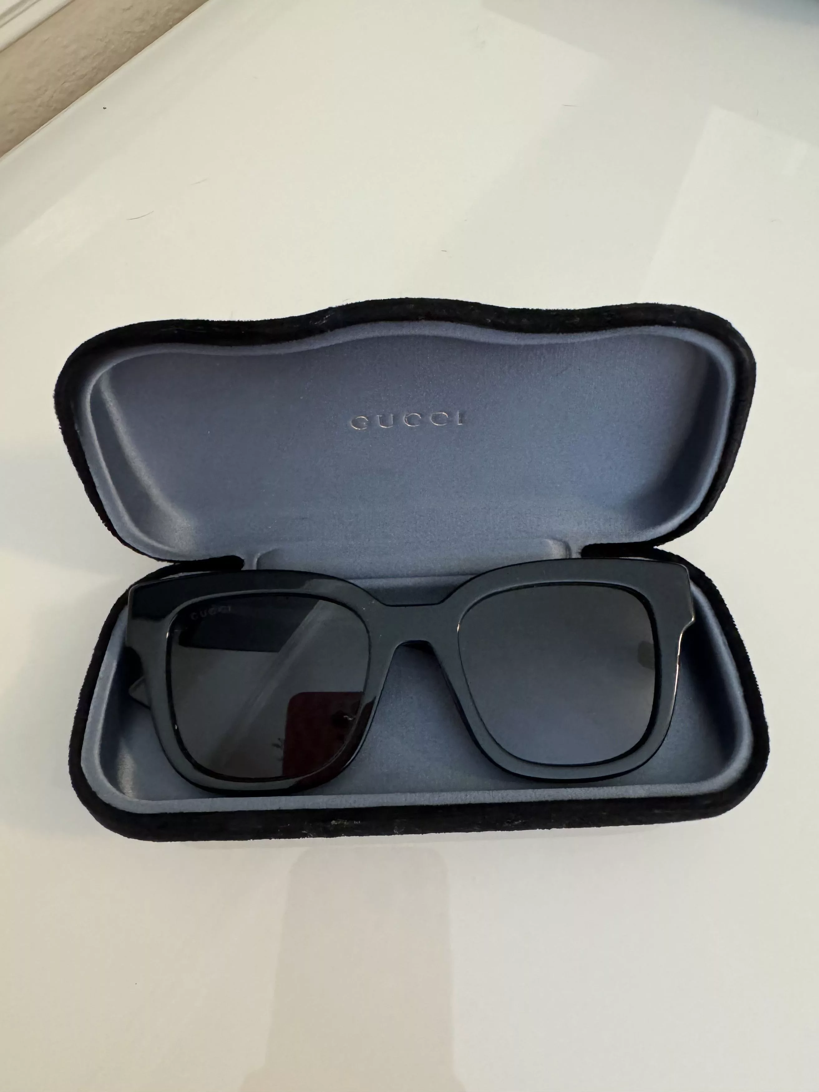 Gucci Glasses Gucci Oversized Sunglasses Black