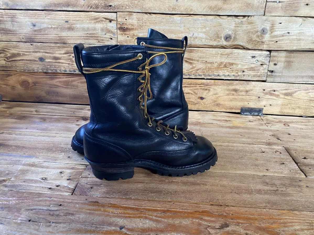 White's Boots Boots White's Boots Hathorne explorer logger,smoke jumper black leather boots7D