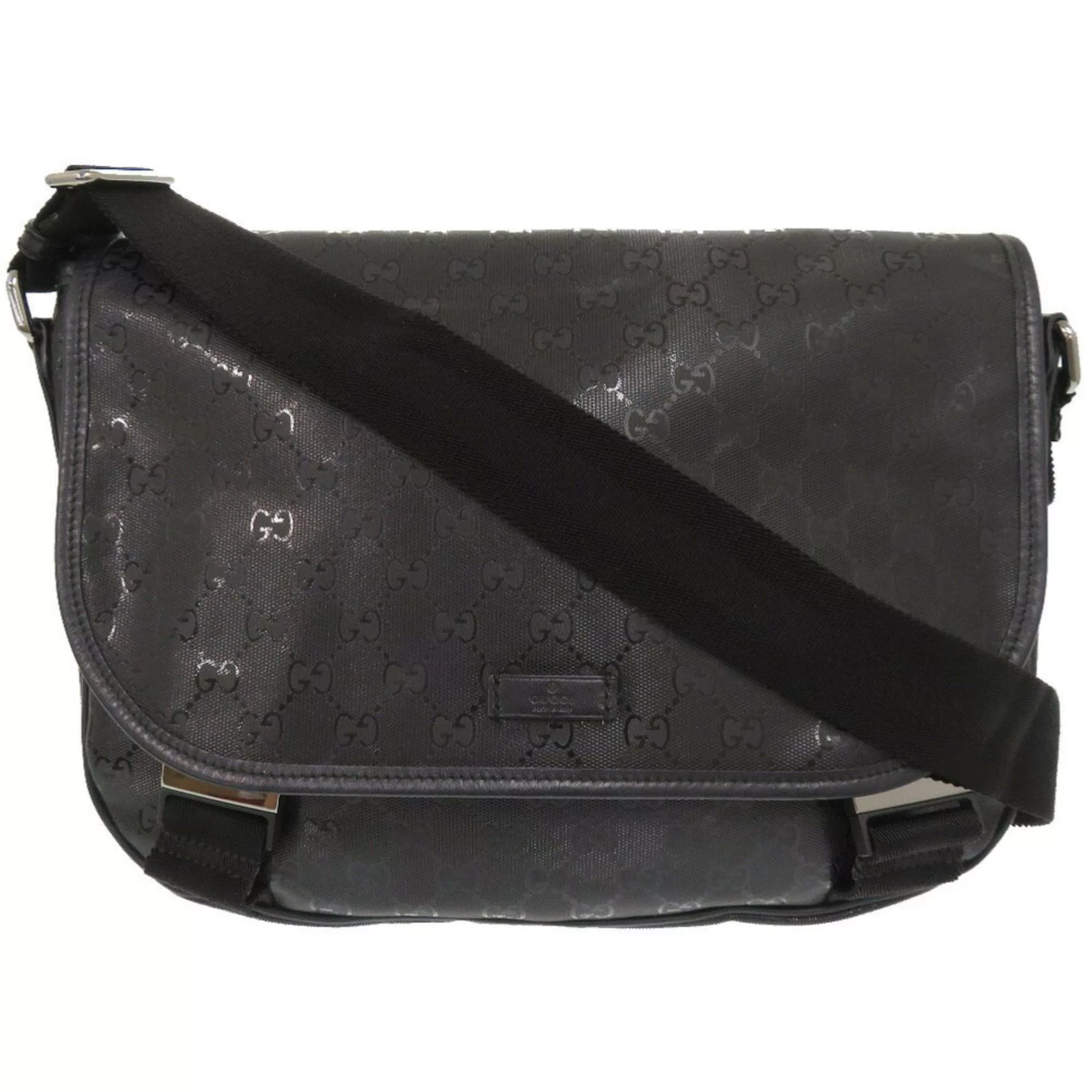 Gucci Other Gucci GG Imprime 201732 PVC Black Bag Shoulder 0164 GUCCI