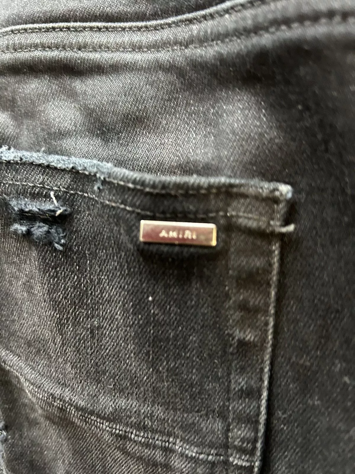 Amiri Denim Amiri Angel Black Denim Jeans