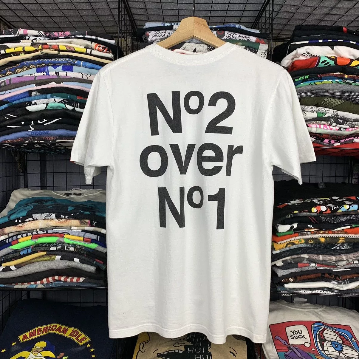 Wtaps Short Sleeve T Shirts wtaps no2 over no1 White