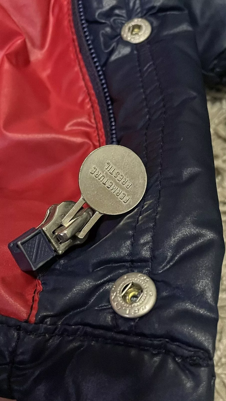 Designer Bombers Designer MONCLER DOWN JACKET Blue