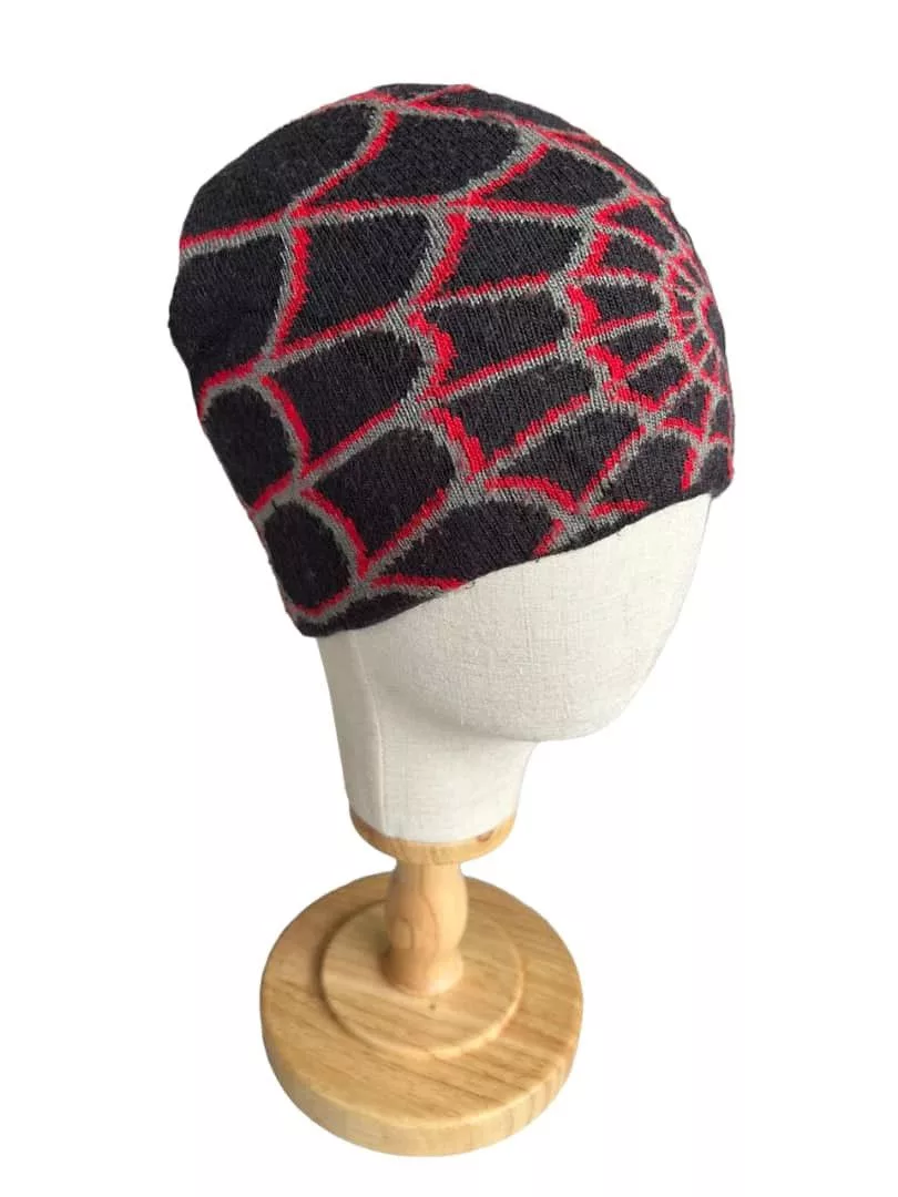 Marvel Comics Hats Marvel Comics × Other Spider full print Beanie hats🕷️🕸️🔥 Black Streetwear