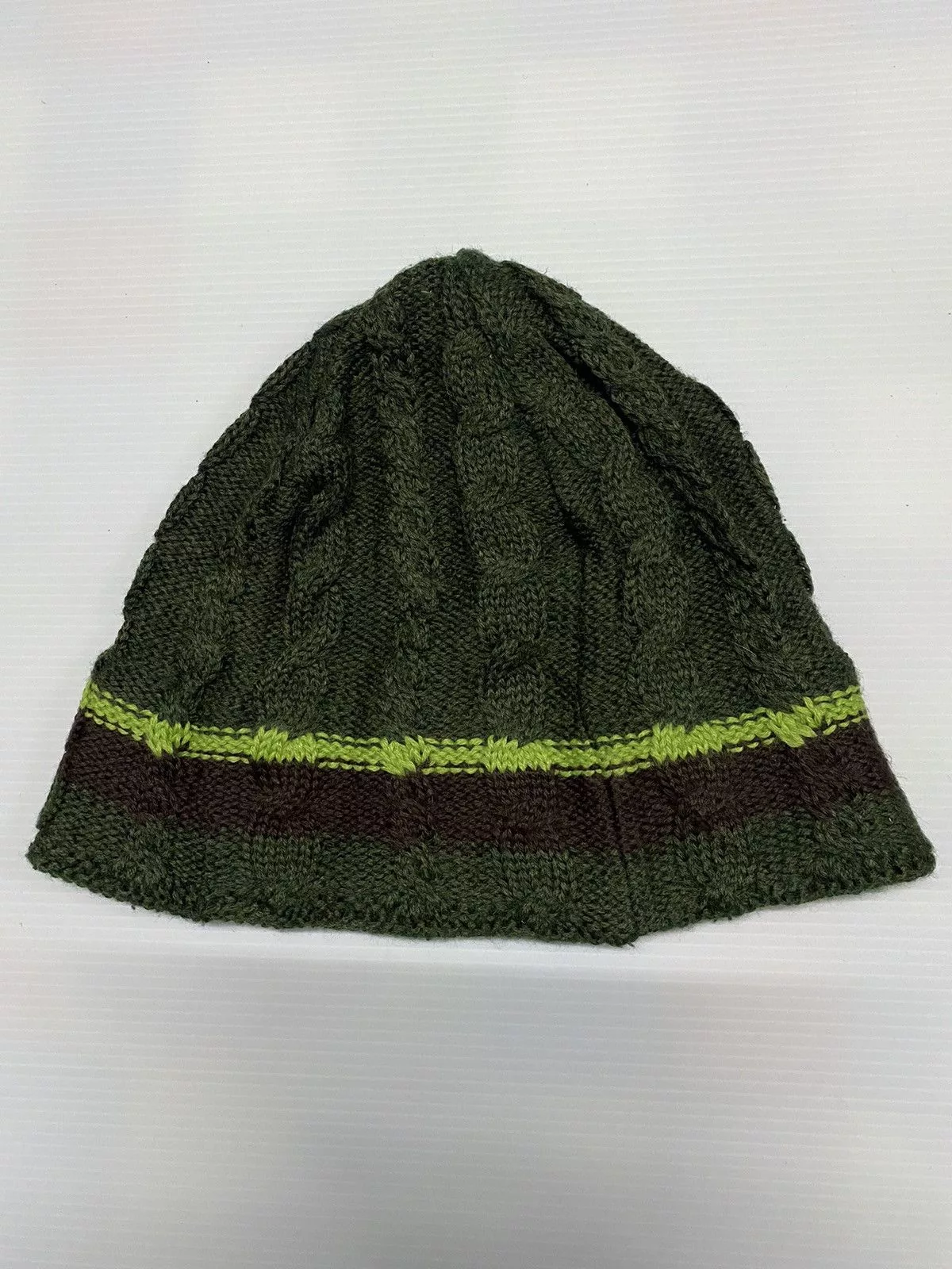 Patagonia Hats Patagonia SnowCap Beanie Made In France Green