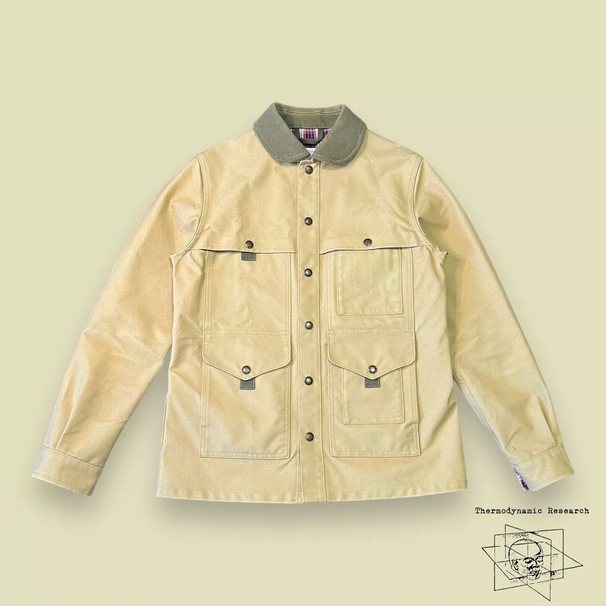 Comme des Garcons Heavy Coats Comme des Garcons × Filson × Junya Watanabe Filson x Junya Watanabe Work Jacket - A/W12 Beige