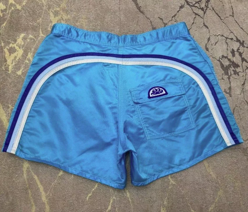 Sundek Swimwear Sundek 33 Beach Board Shorts Trunks Bath Suit Size 33 S Sky Blue