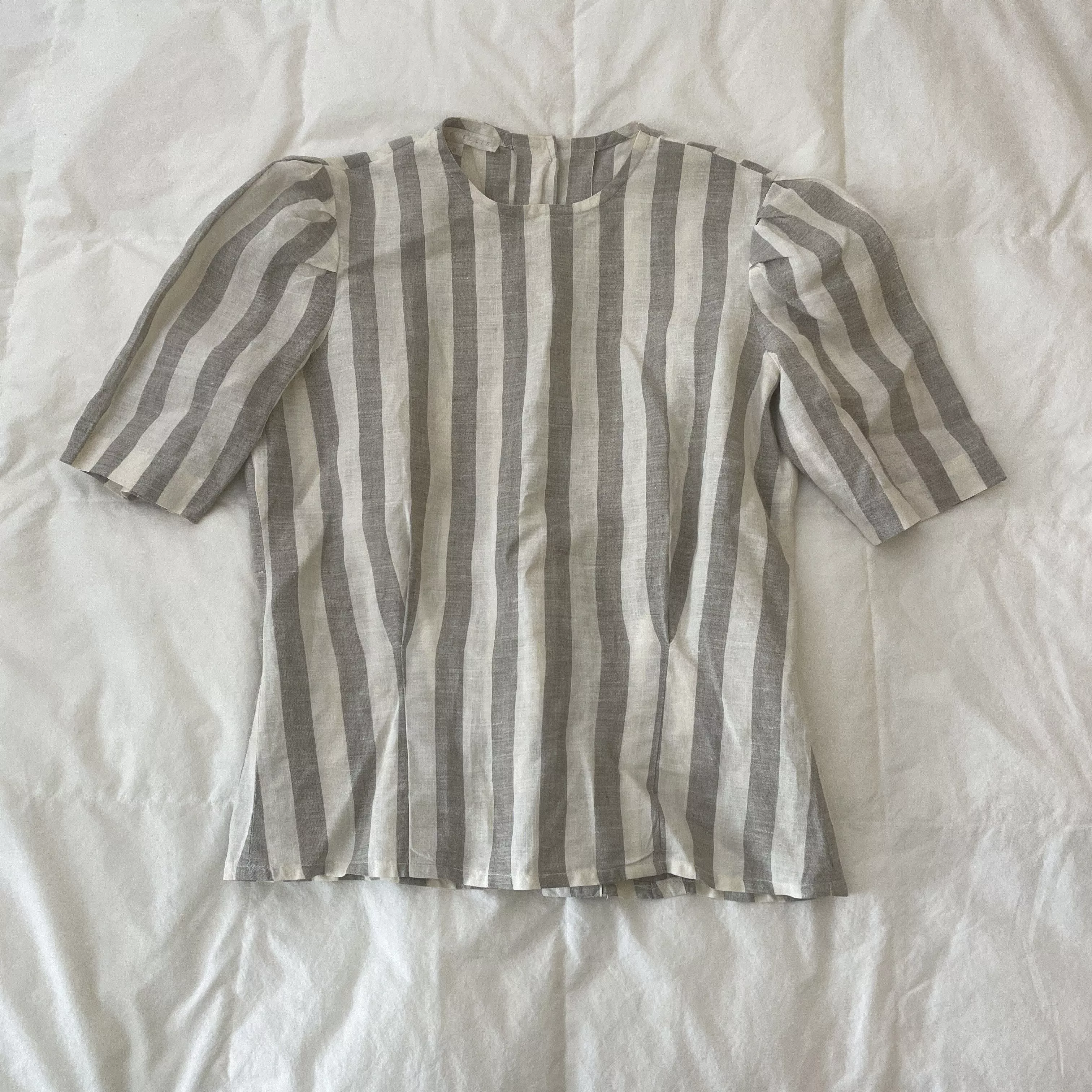 Marc Jacobs Blouses Marc Jacobs × Perry Ellis × Vintage Runway Spring Summer 1981 Perry Ellis blouse Gray
