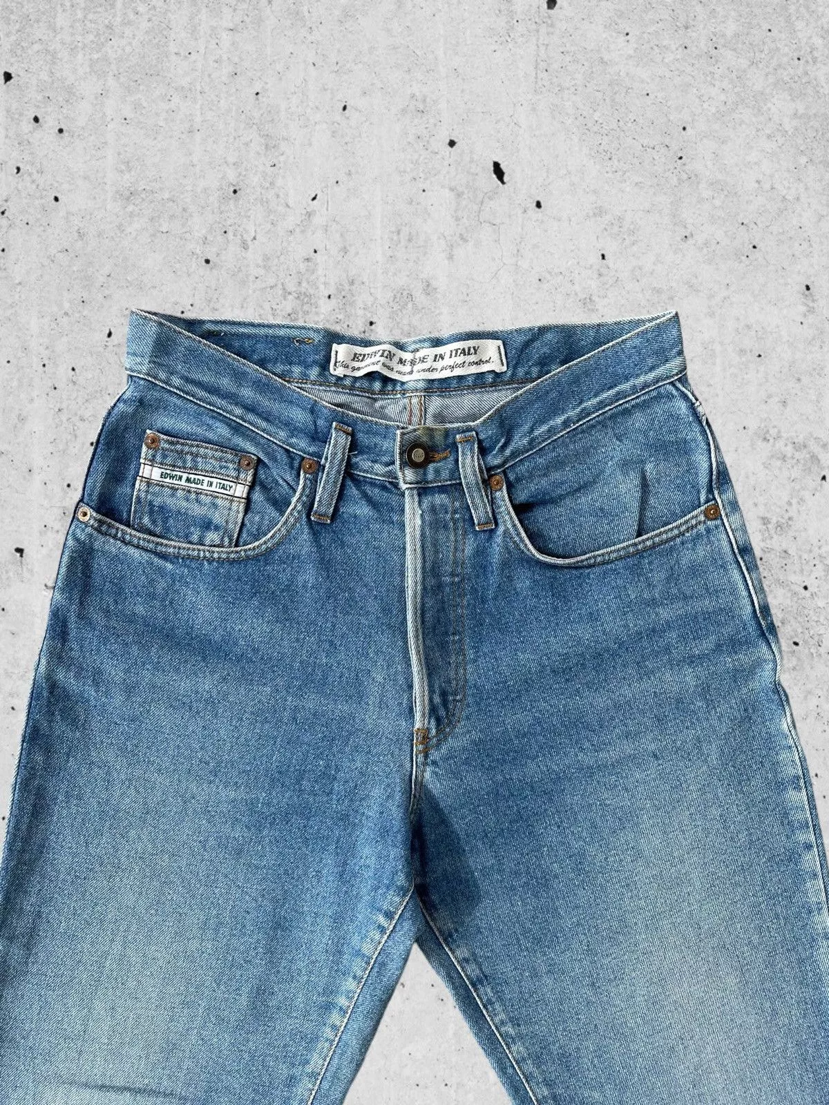 Edwin Denim 🔥 Edwin Italy Distressed Denim Vintage W31 🔥 Blue