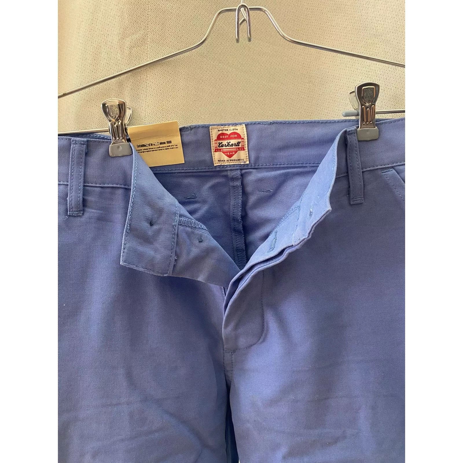 Carhartt Wip Casual Pants Carhartt Wip Carhartt Heritage Work in Progress "Hammer Pant" Blue