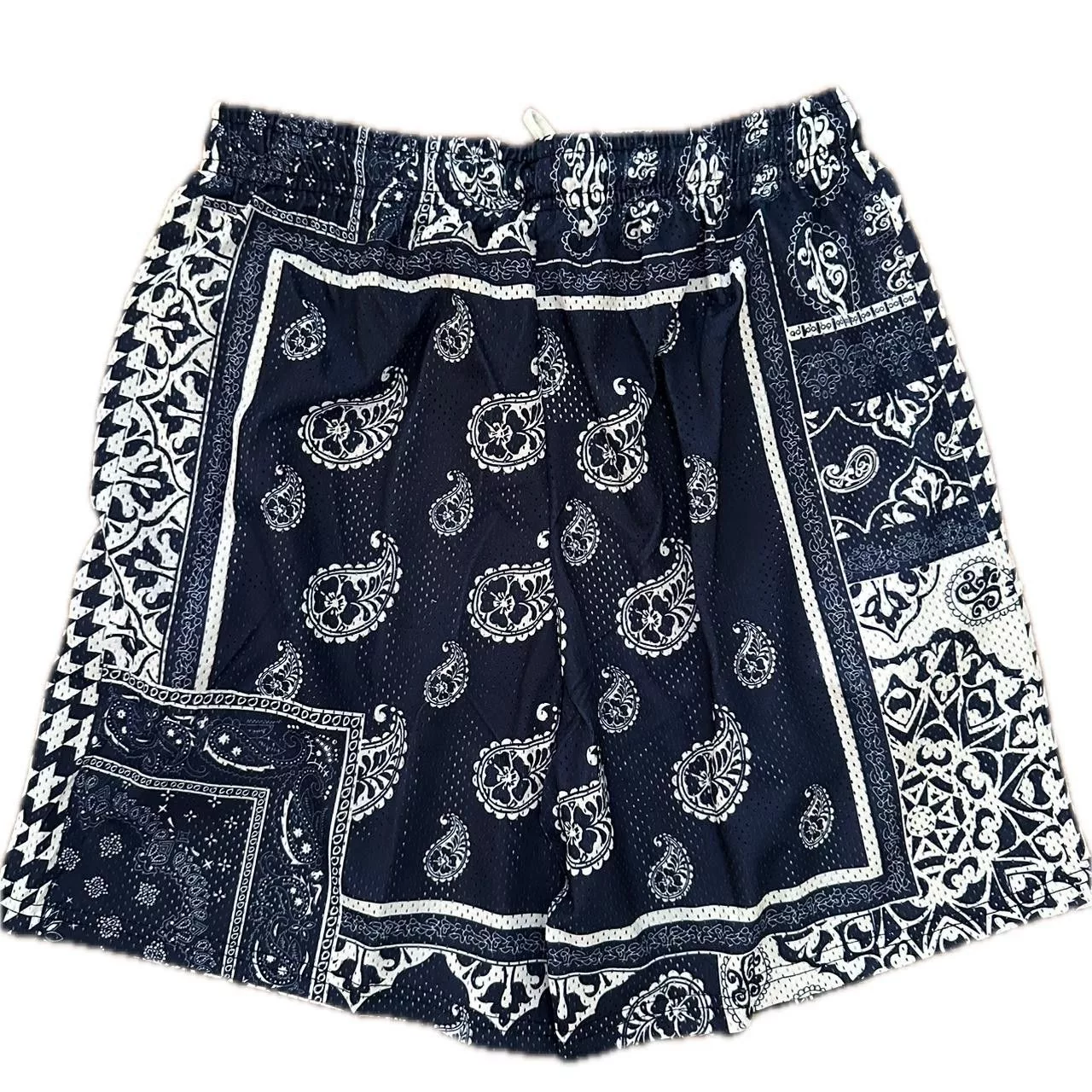 Other Shorts Other Blue Bandana Shorts
