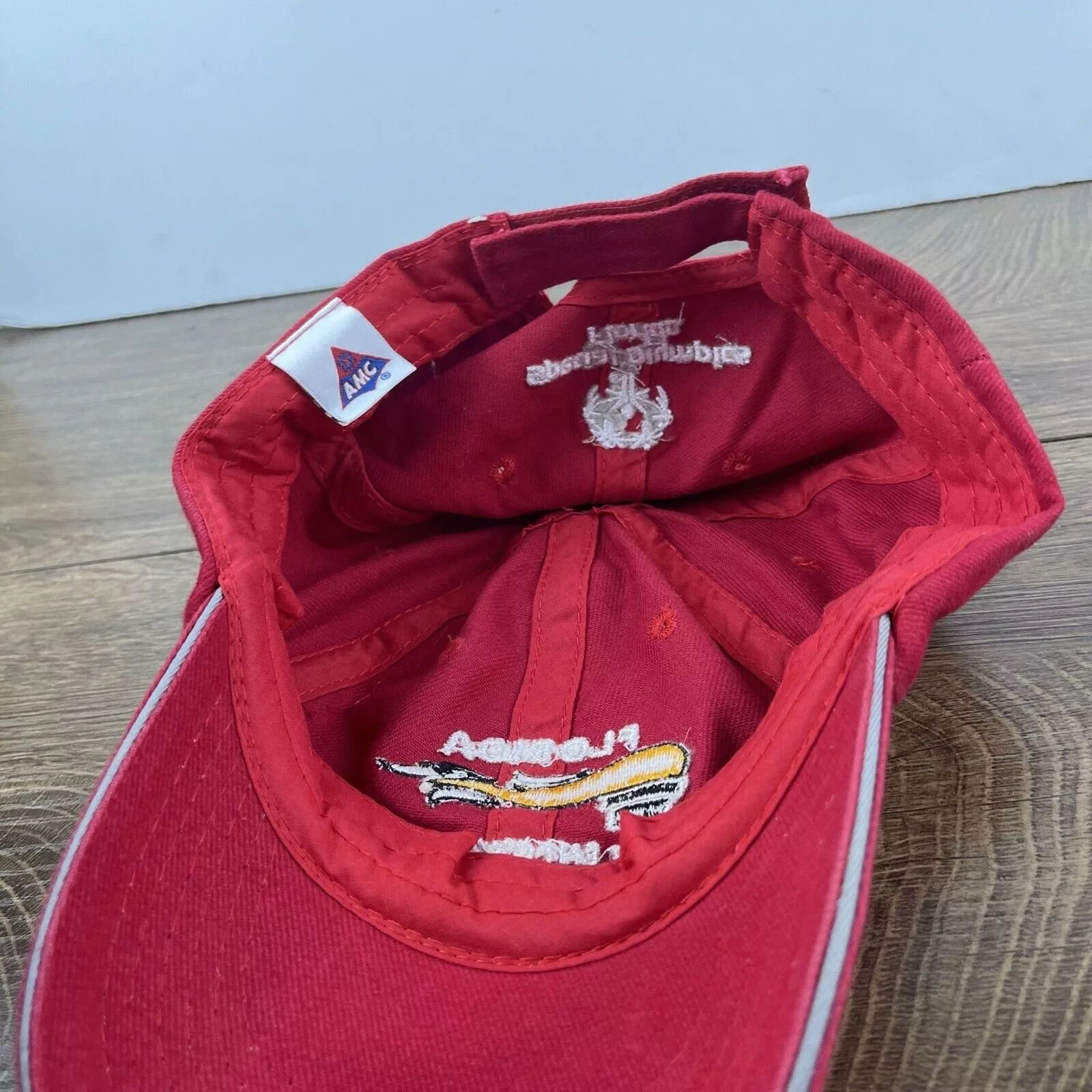 Other Hats Other Florida Law Enforcement Torch Run Hat Red Adjustable Hat Red