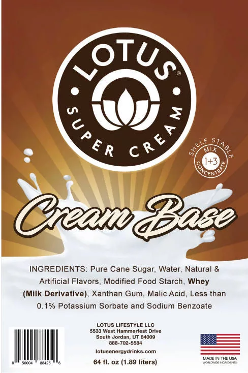 Lotus Super Creme 64 oz.