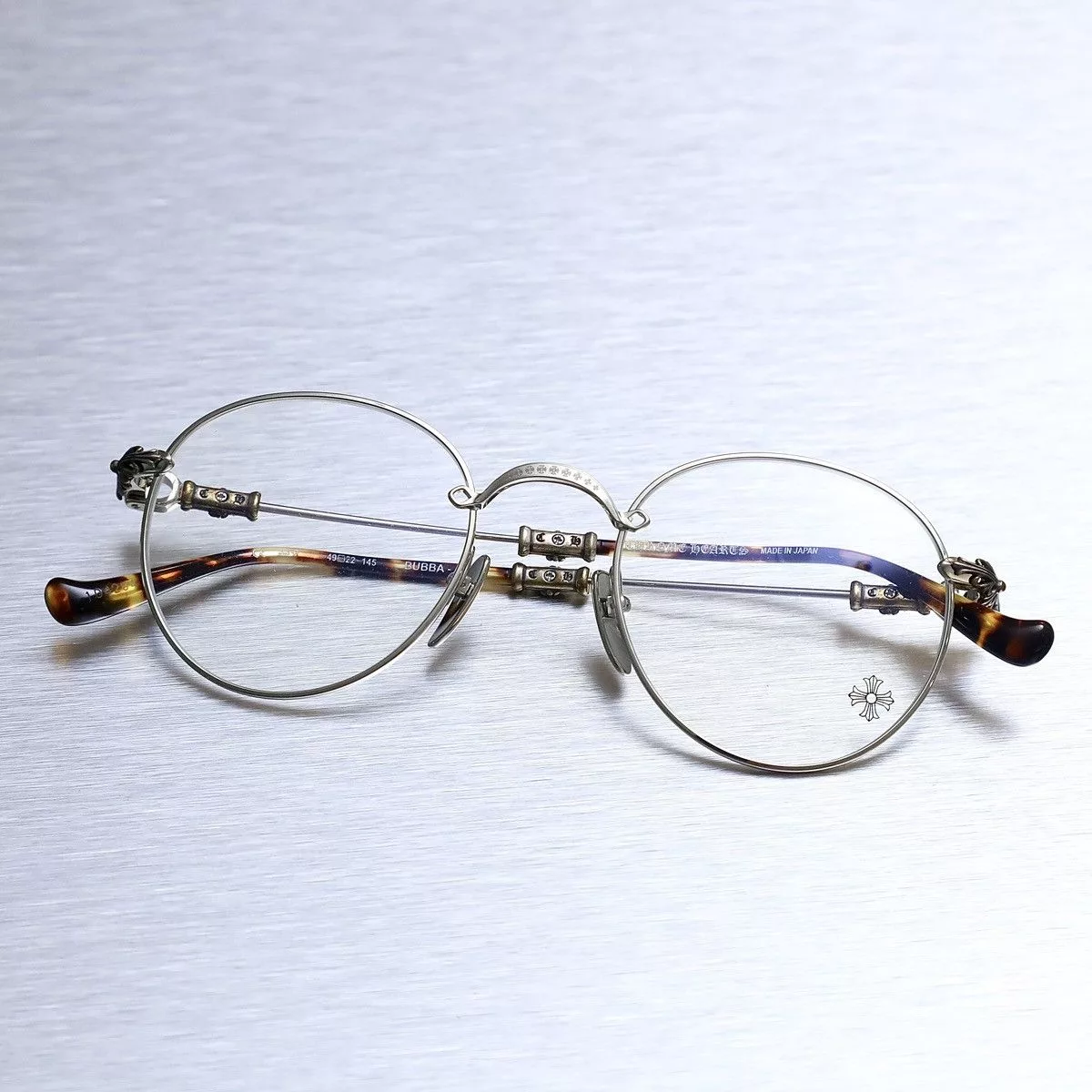 Chrome Hearts Glasses CHROME HEARTS BUBBA - A GLASSES Silver