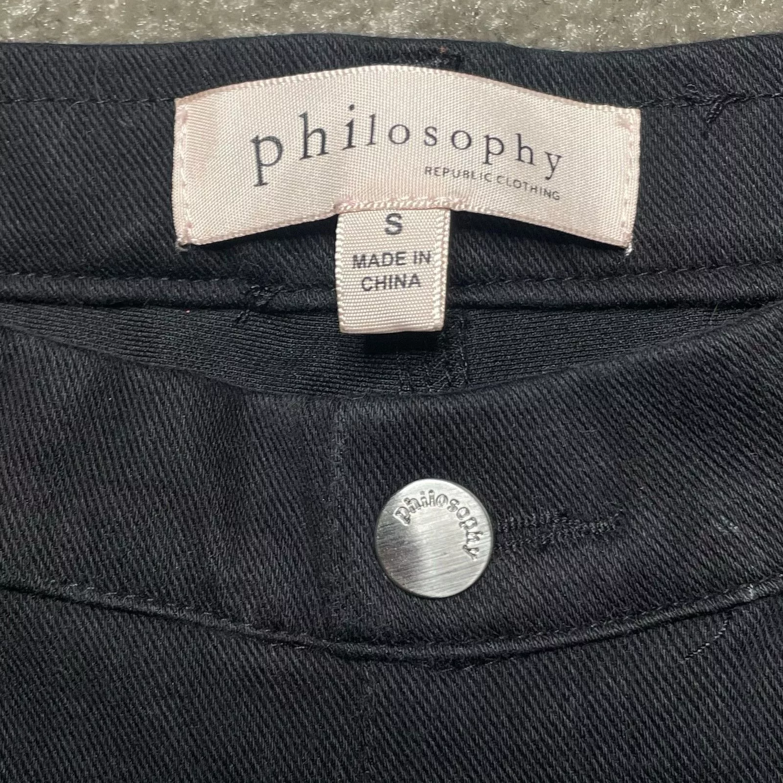 Other Jeans Other Philosophy Jeggings Black