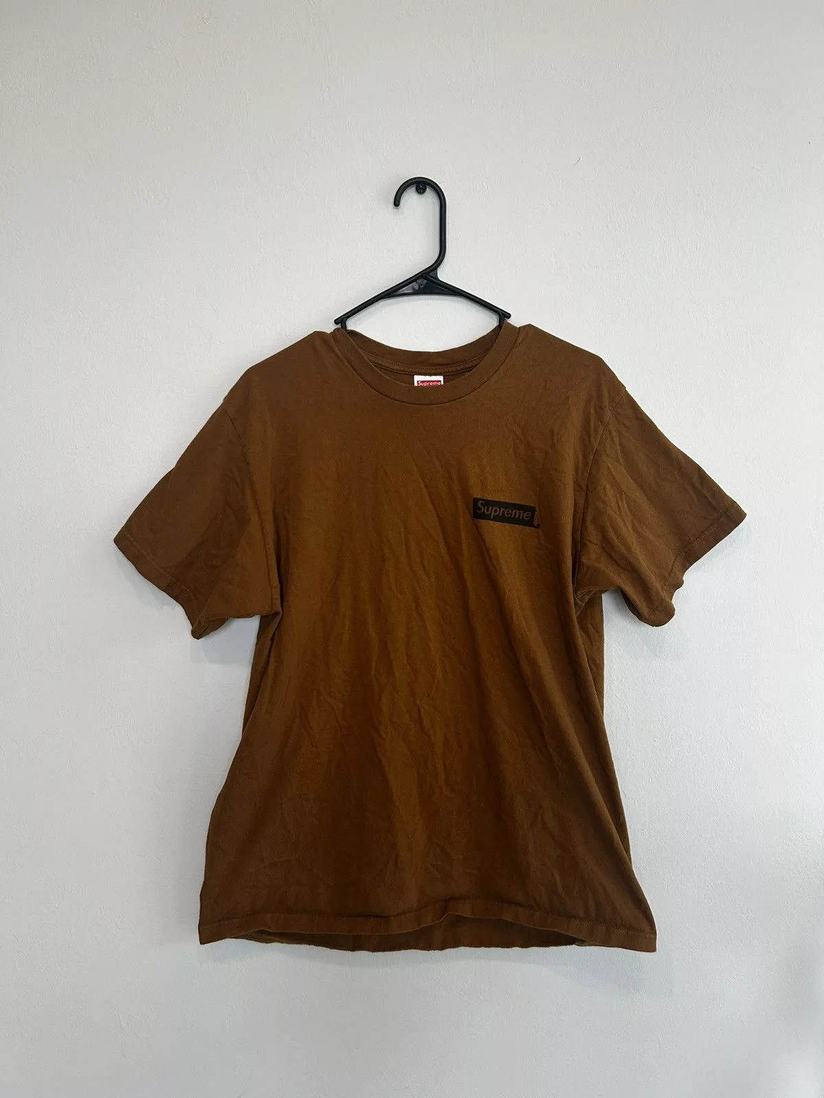 Supreme Short Sleeve T Shirts Supreme tee Brown