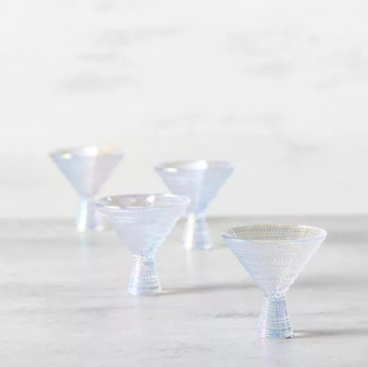 Jupiter Iridescent Martini 11.5oz